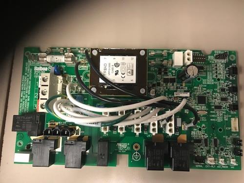 BOARD, MAAX MXBP501X, 30VA WITH WIRING DIAGRAM