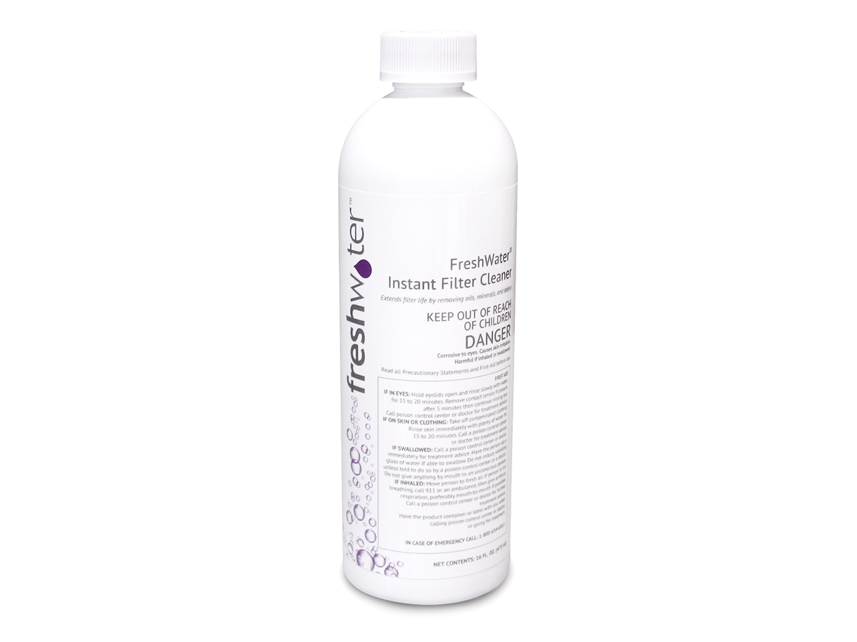 Freshwater, Instant Filter Cleaner