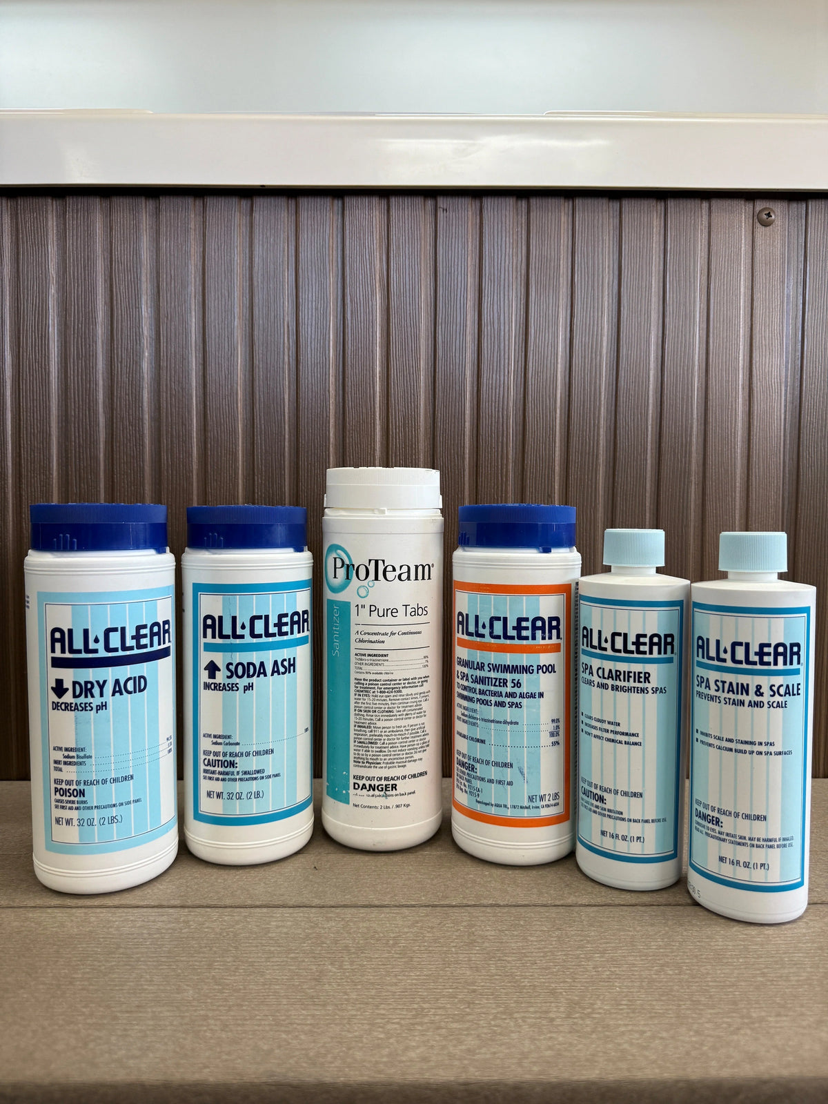 Standard Water Care Products