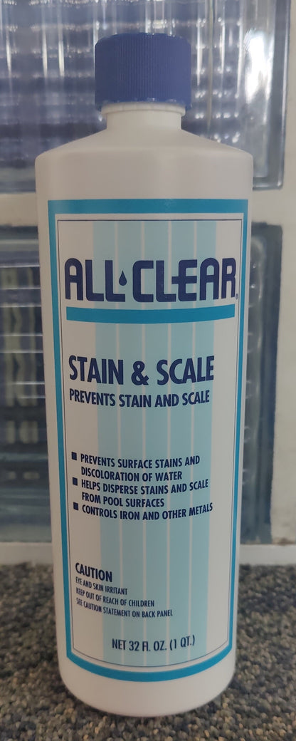 All Clear Spa Stain & Scale Control